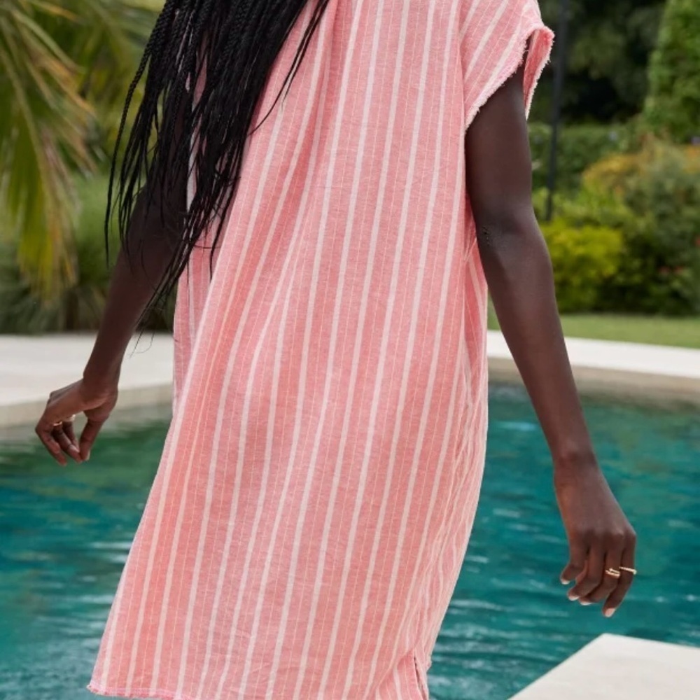 AERIE LINEN BLEND PULLOVER - Picture 4 of 8